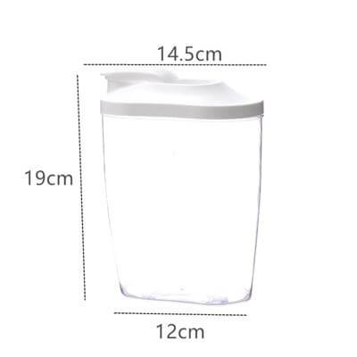 Kitchen Transparent Flower Sealed Storage Tank - MaviGadget