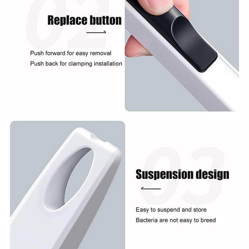 Disposable Household Bathroom Cleaner Brush - MaviGadget