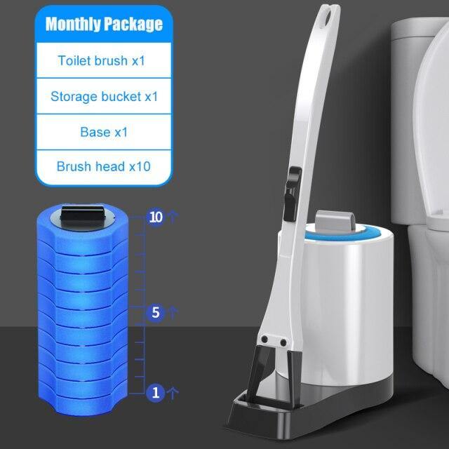 Disposable Household Bathroom Cleaner Brush - MaviGadget