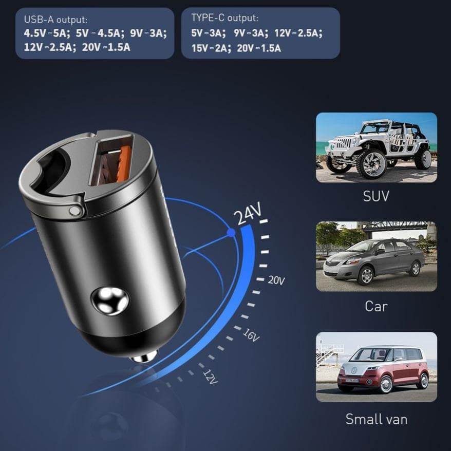 Super Fast Auto Car Phone Charger Socket - MaviGadget