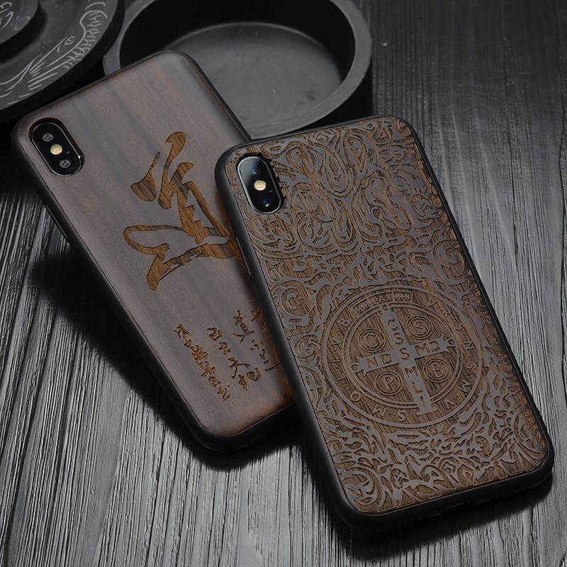 Luxury Wooden Flexible iPhone Case - MaviGadget