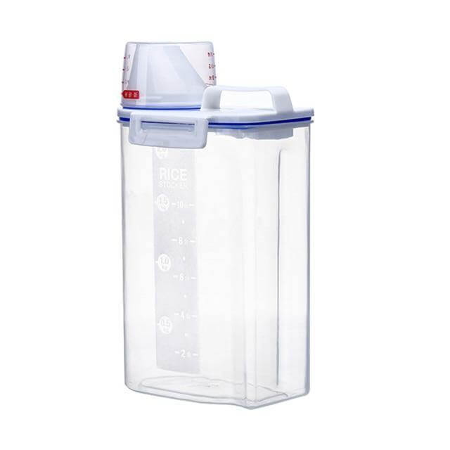 Durable Transparent Pet Food Container - MaviGadget