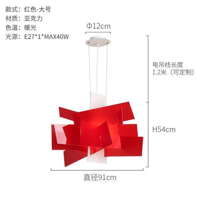 Modern Nordic Acrylic Hanging Pendant Lights - MaviGadget