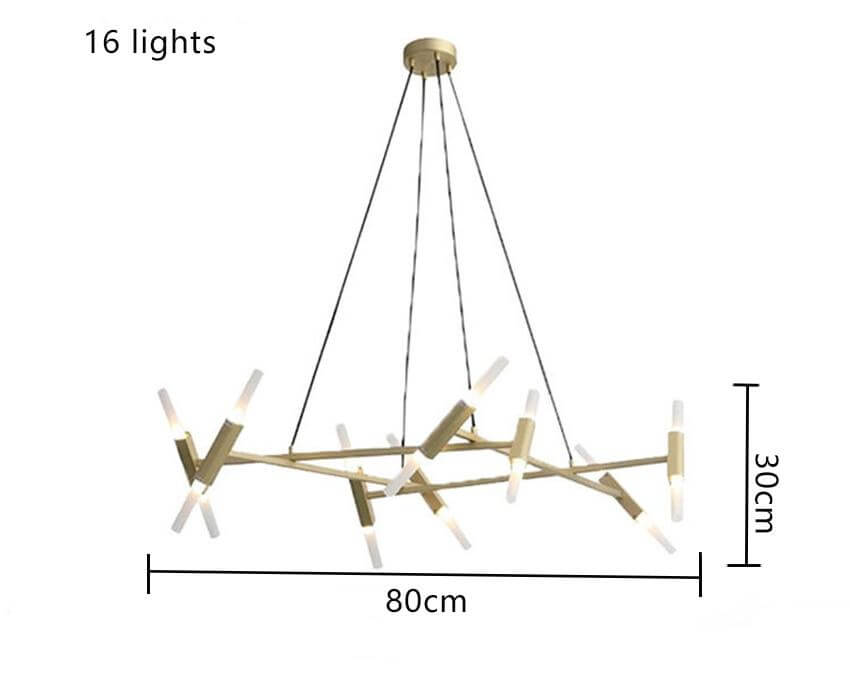 Nordic Modern Elegant Tree Branch Chandelier - MaviGadget