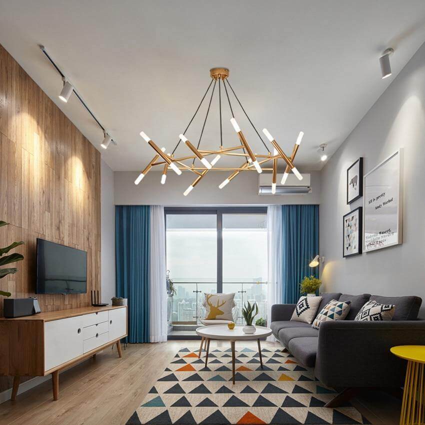 Nordic Modern Elegant Tree Branch Chandelier - MaviGadget