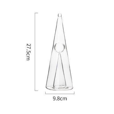 Creative Pyramid Glass Wine Decanter - MaviGadget