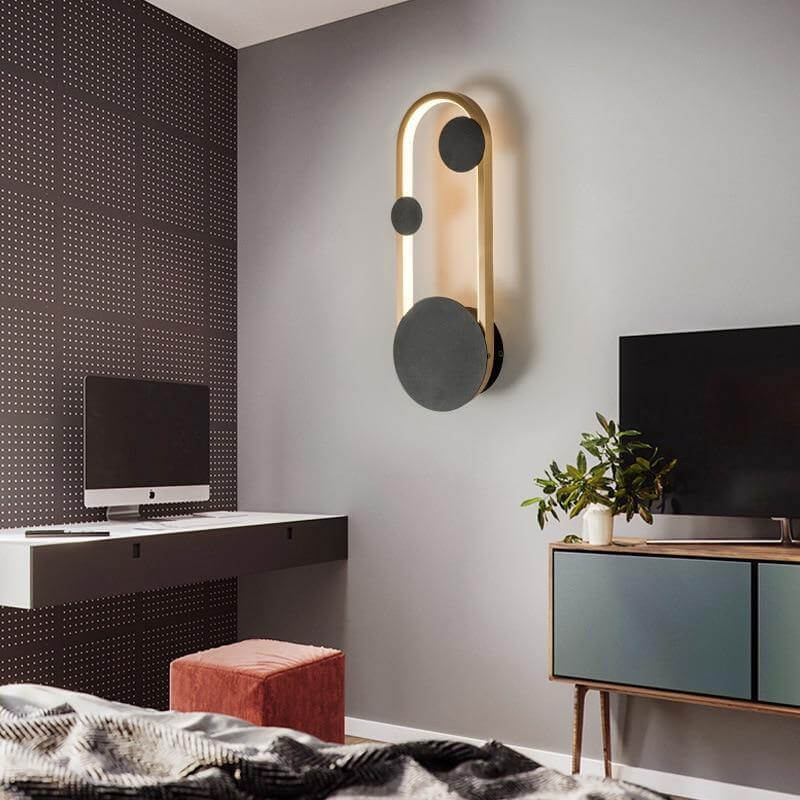 Modern Led Creative Nordic Earthly Wall Lamp - MaviGadget