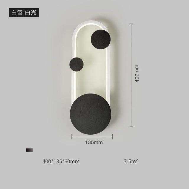 Modern Led Creative Nordic Earthly Wall Lamp - MaviGadget