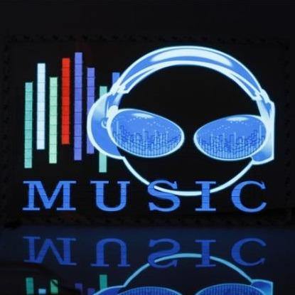 Car Windshield LED Sound Activated Equalizer Neon Sticker - MaviGadget