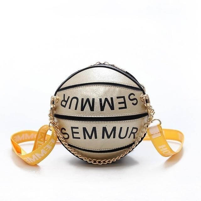 Creative Basketball Shoulder Woman Handbag - MaviGadget