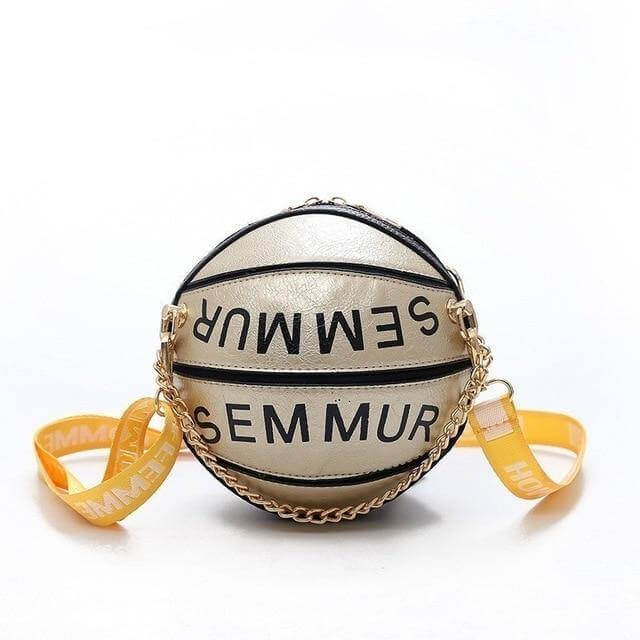 Creative Basketball Shoulder Woman Handbag - MaviGadget
