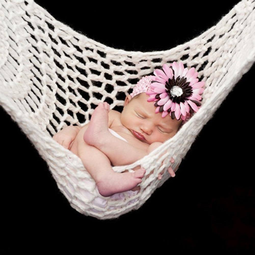 Crochet Knit Cocoons Newborn Baby Hammock - MaviGadget