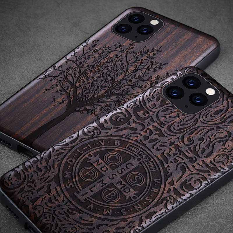 Luxury Wooden Flexible iPhone Case - MaviGadget