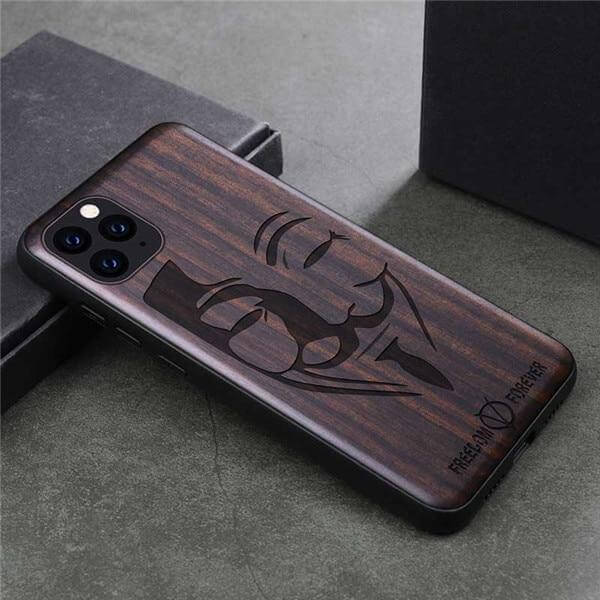 Luxury Wooden Flexible iPhone Case - MaviGadget
