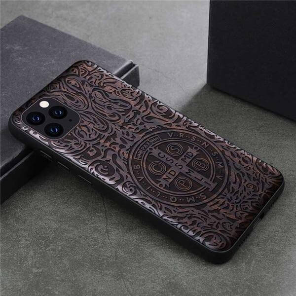 Luxury Wooden Flexible iPhone Case - MaviGadget