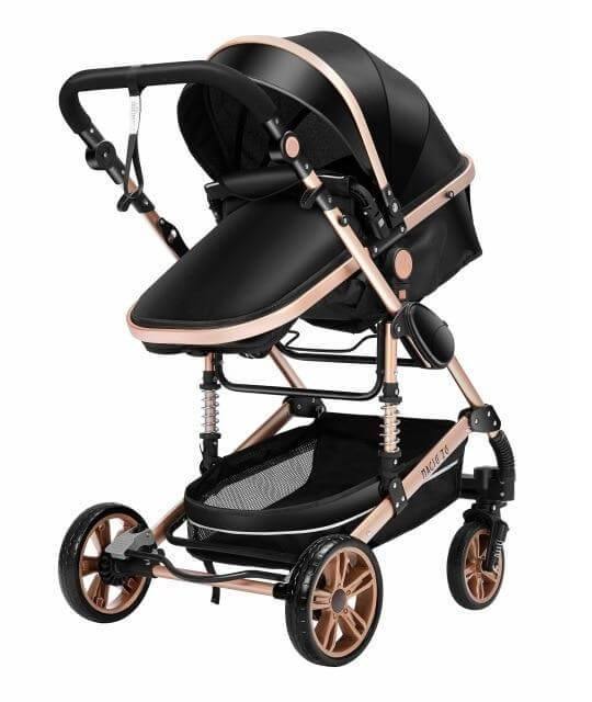 3 in 1 High-Landscape Bidirectional Portable Foldable Baby Stroller - MaviGadget