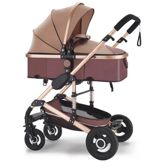 3 in 1 High-Landscape Bidirectional Portable Foldable Baby Stroller - MaviGadget