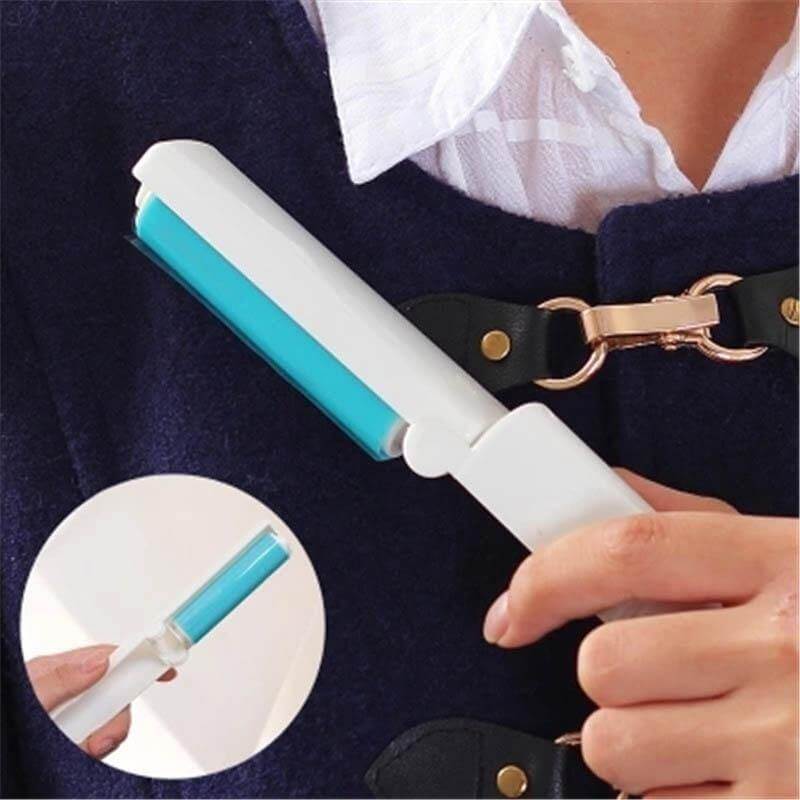 Washable Portable Mini Sticky Lint Remover Roller - MaviGadget