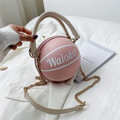 Creative Basketball Shoulder Woman Handbag - MaviGadget