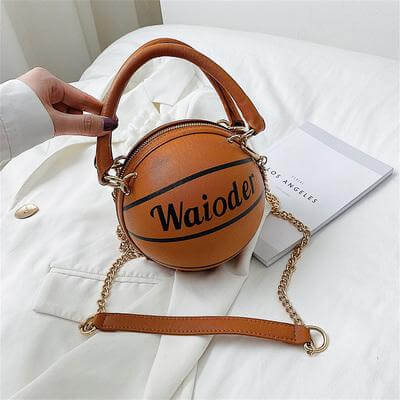 Creative Basketball Shoulder Woman Handbag - MaviGadget