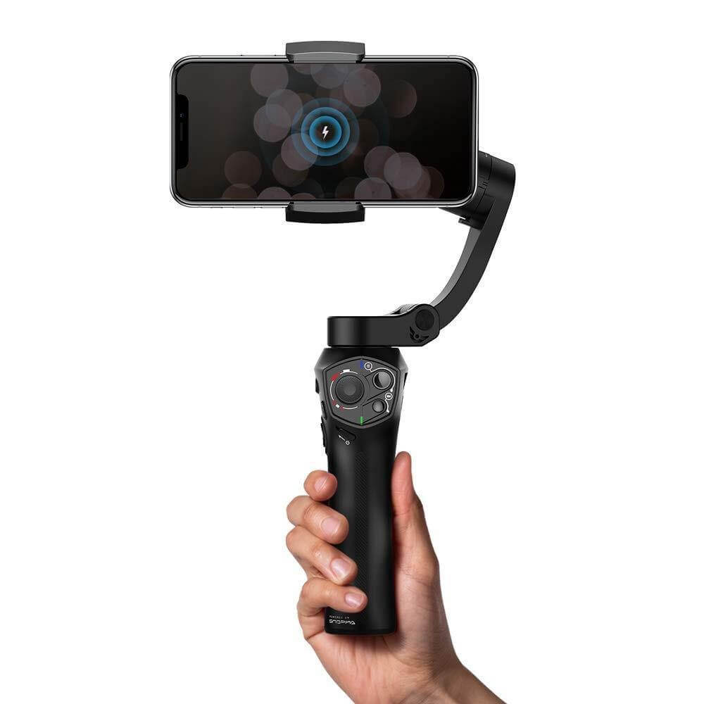 Atom Foldable Wireless Charging Smart Phone Stabilizer - MaviGadget