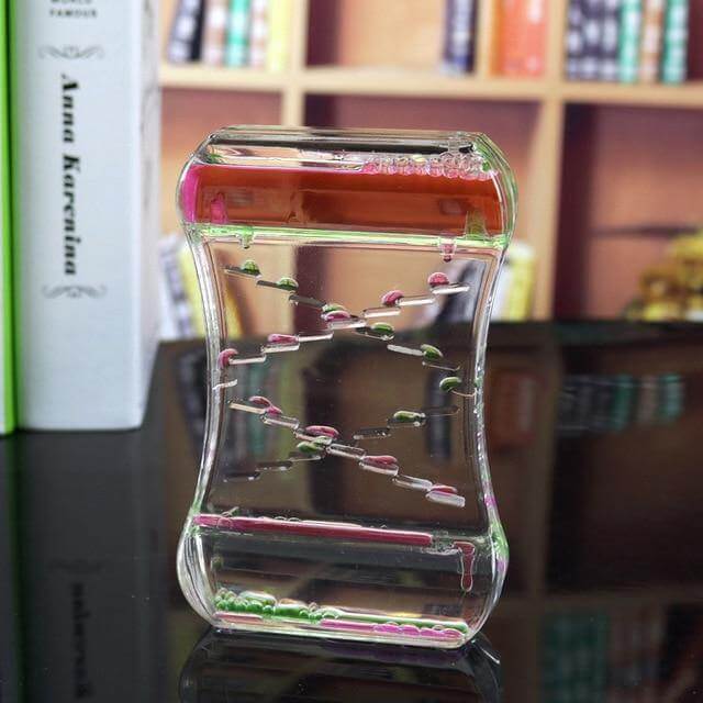 Two-color Crystal Oil Leak Hourglass - MaviGadget