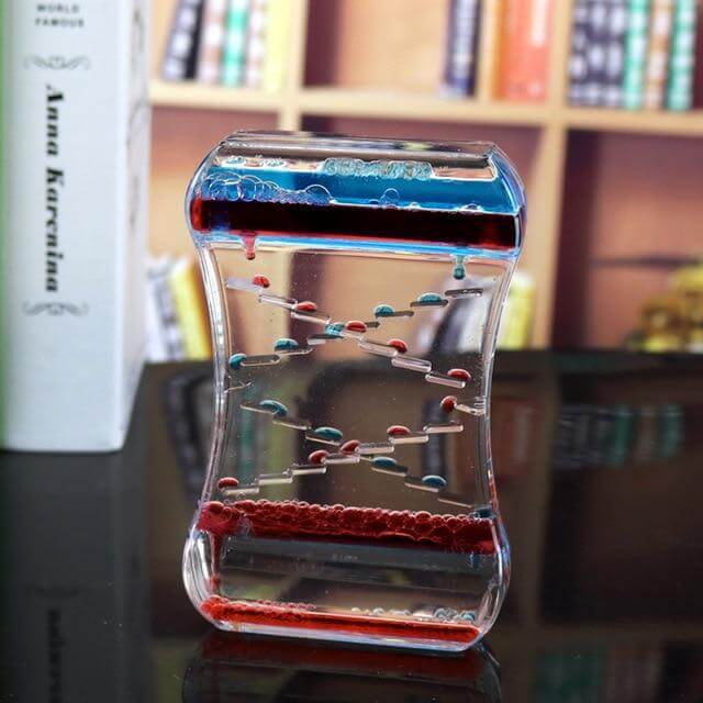 Two-color Crystal Oil Leak Hourglass - MaviGadget