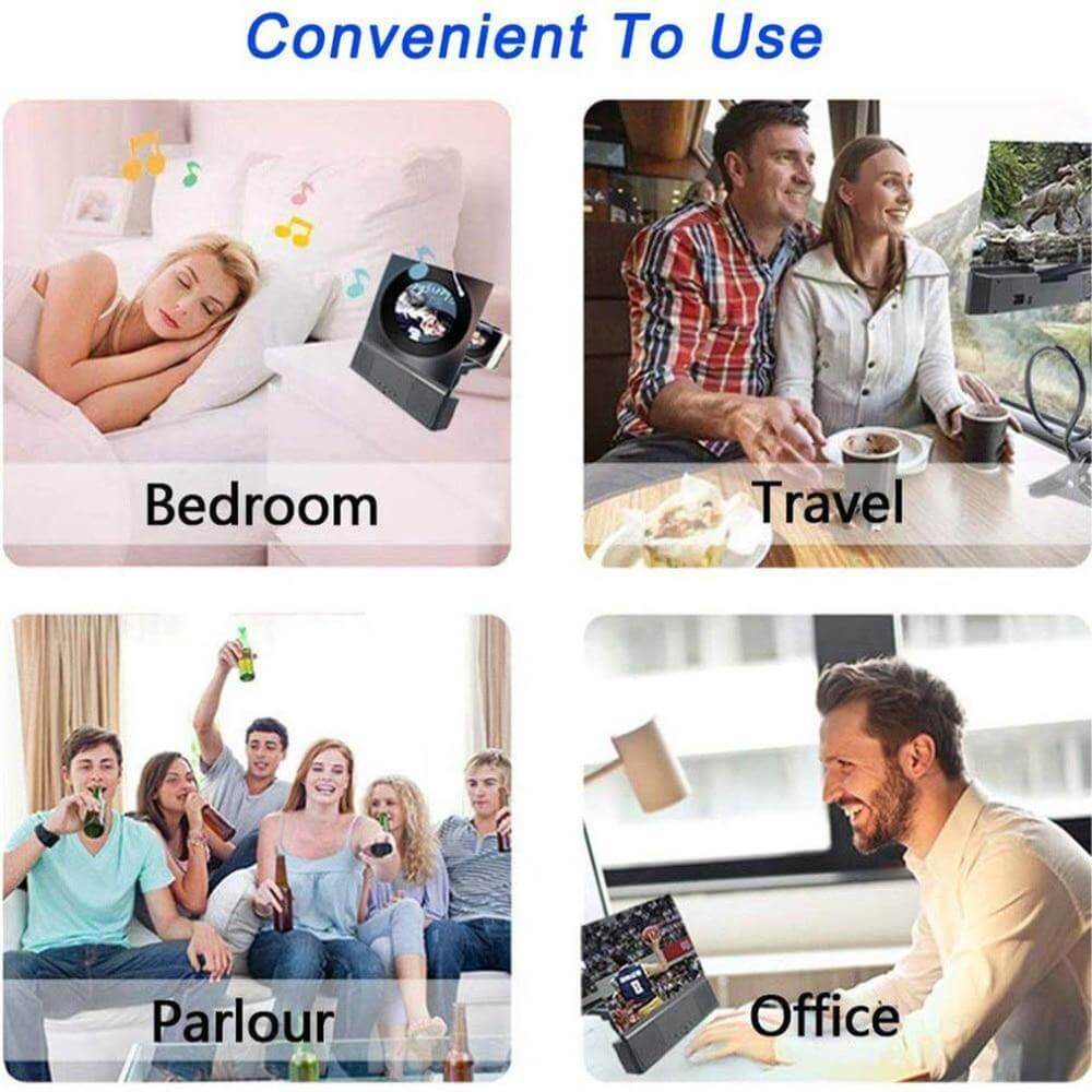 HD Phone Screen Expander with Speaker - MaviGadget