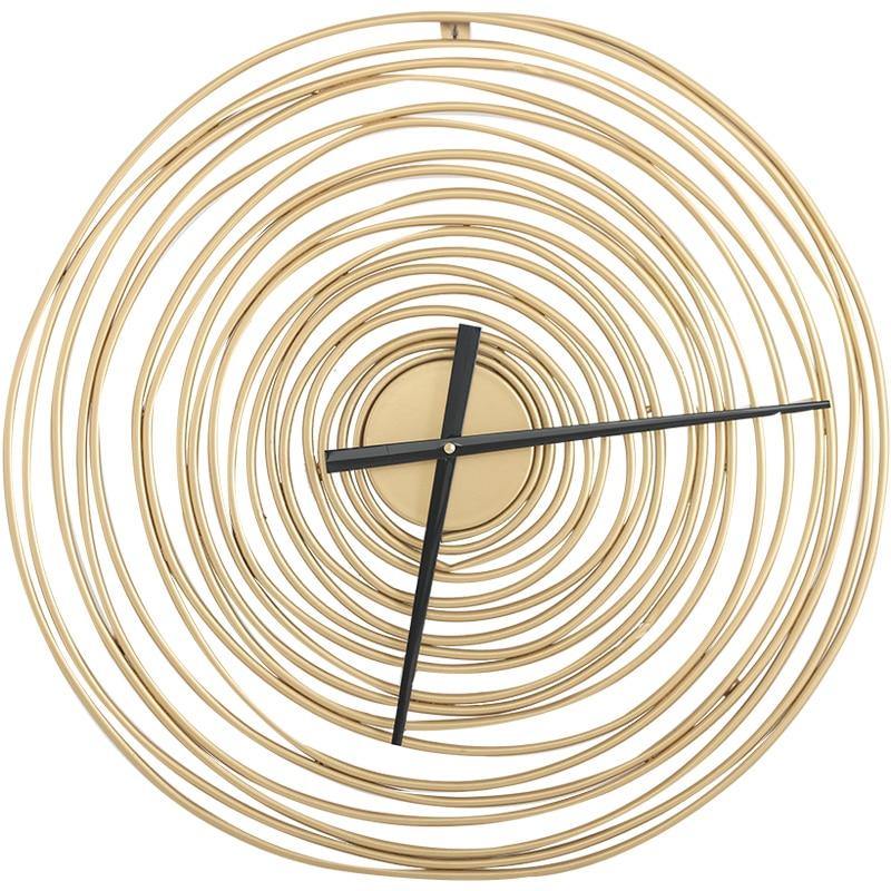 Nordic Minimalist Iron Wall Clock - MaviGadget