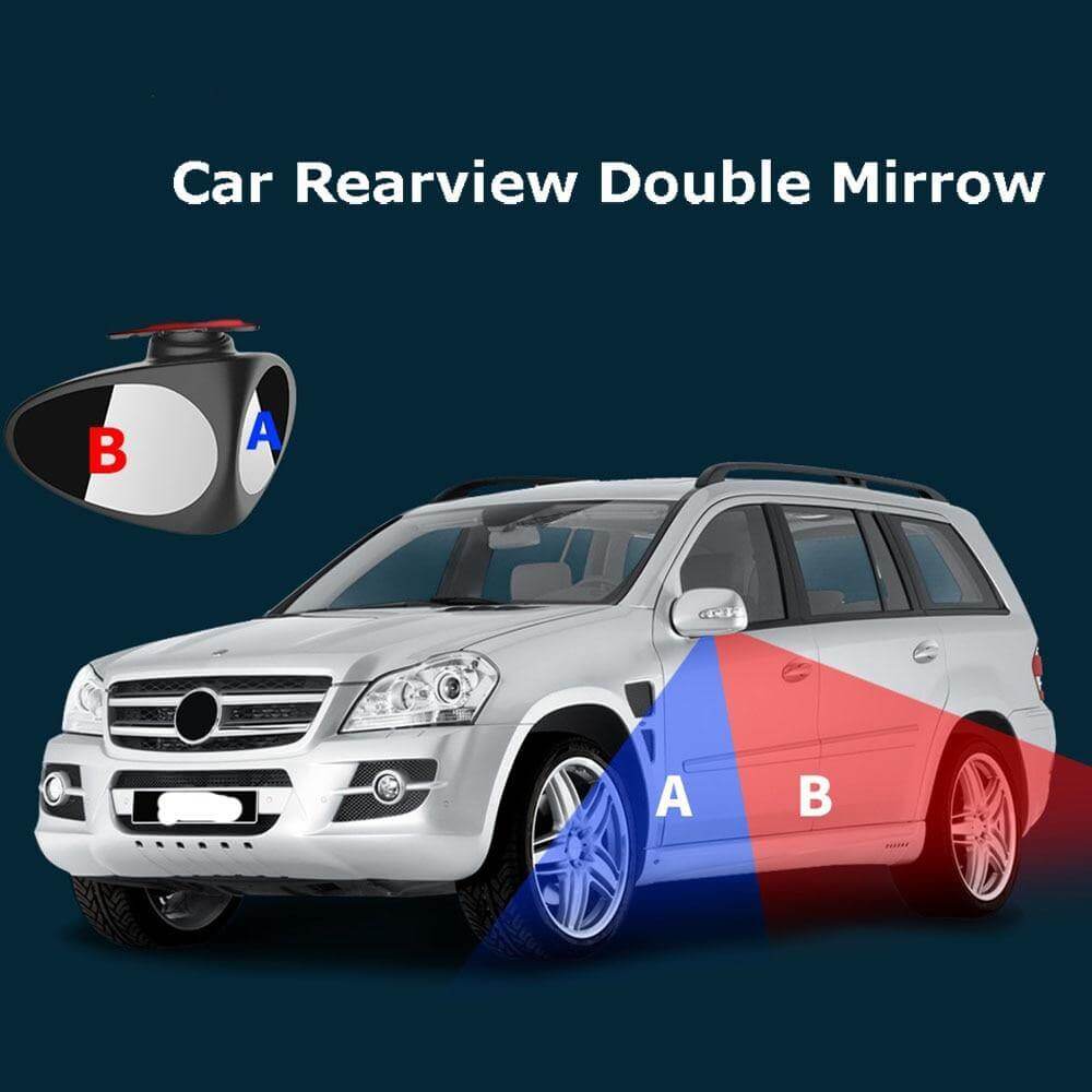 360 Degree Rotatable Car Blind Spot Mirror - MaviGadget