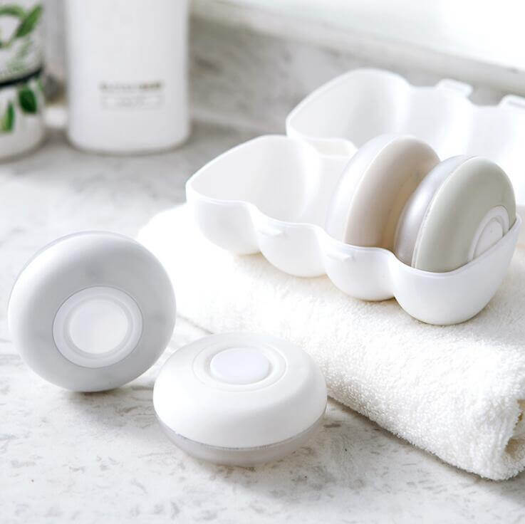 4pcs Refillable Travel Shampoo Lotion Organizer Set - MaviGadget