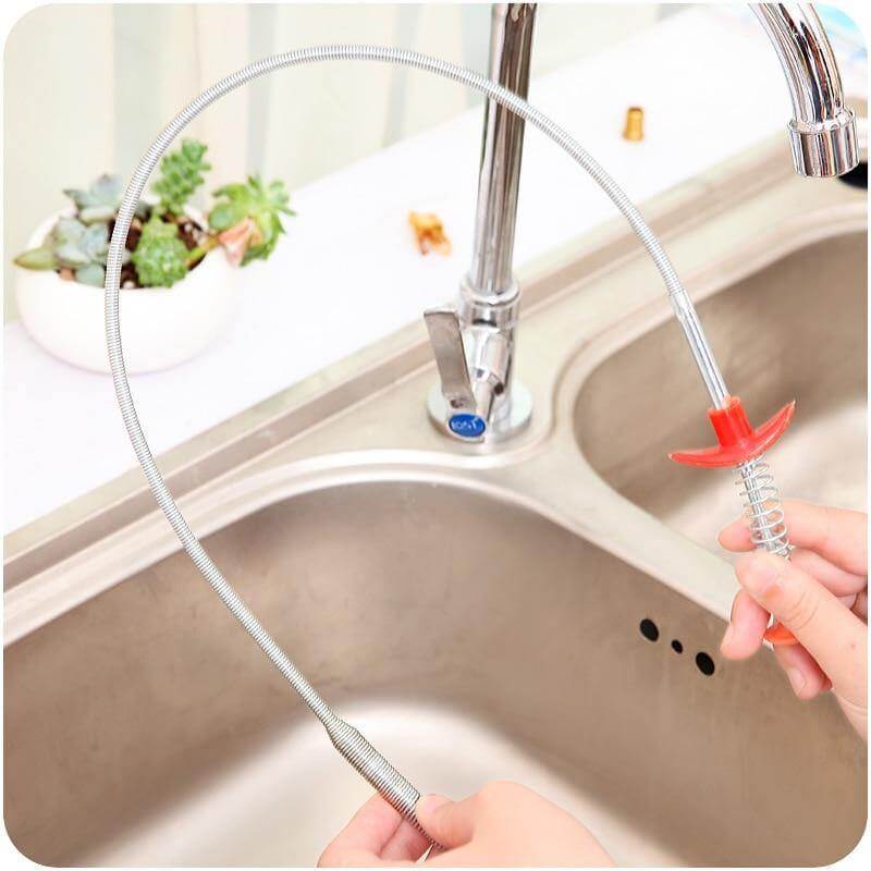 Elastic Clog Remover Drain Cleaning Stick Tool - MaviGadget
