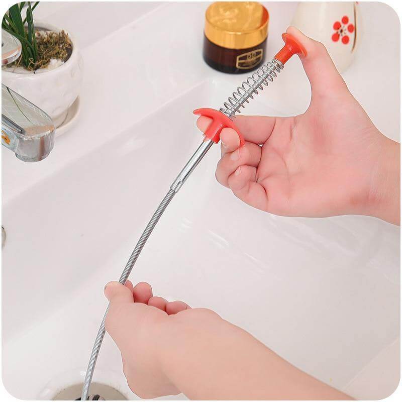 Elastic Clog Remover Drain Cleaning Stick Tool - MaviGadget