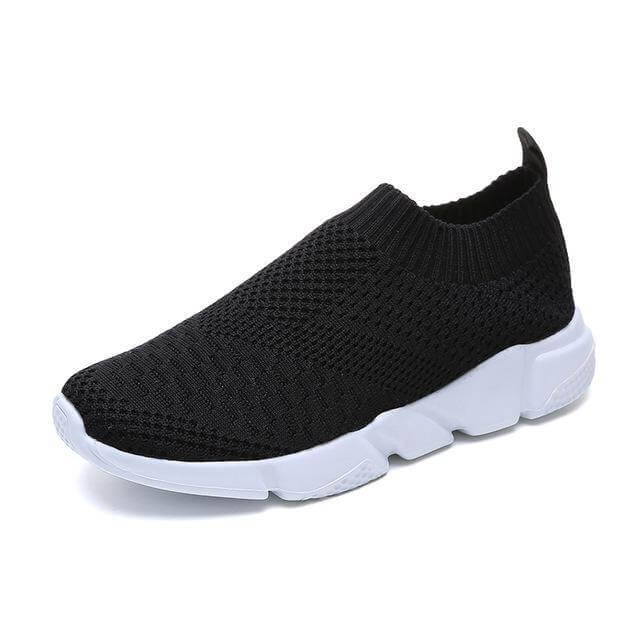 Breathable Slip on Knit Running Shoes - MaviGadget