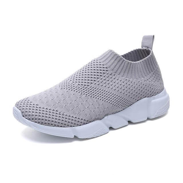 Breathable Slip on Knit Running Shoes - MaviGadget