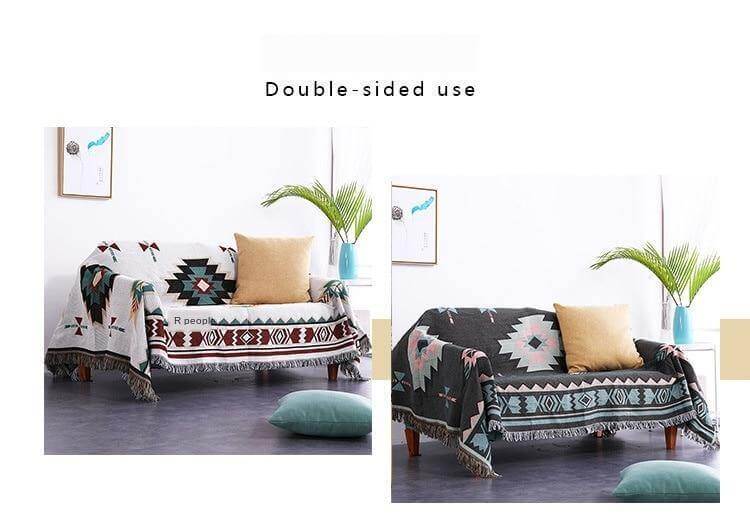 Boho StyleKnitted Blanket - MaviGadget