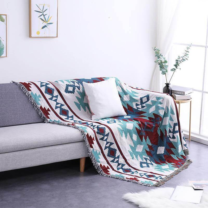 Boho StyleKnitted Blanket - MaviGadget