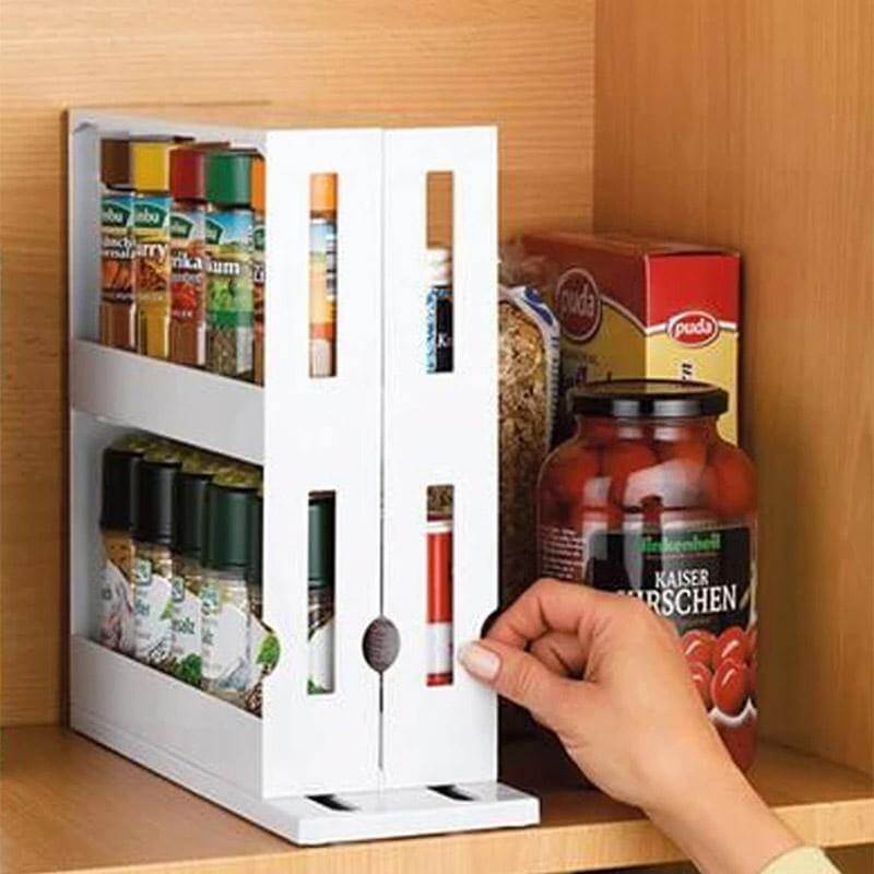 Multi-Function Rotating Spice Organizer - MaviGadget
