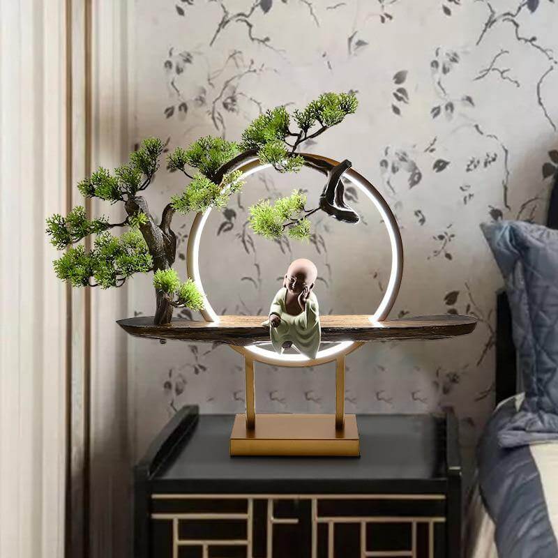 Aluminum Ring Creative Table Lamp - MaviGadget