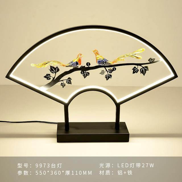 Aluminum Ring Creative Table Lamp - MaviGadget