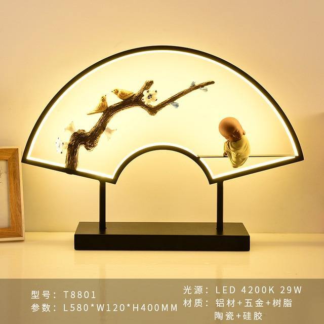 Aluminum Ring Creative Table Lamp - MaviGadget