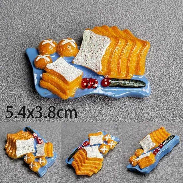 3D Creative Food Magnets - MaviGadget