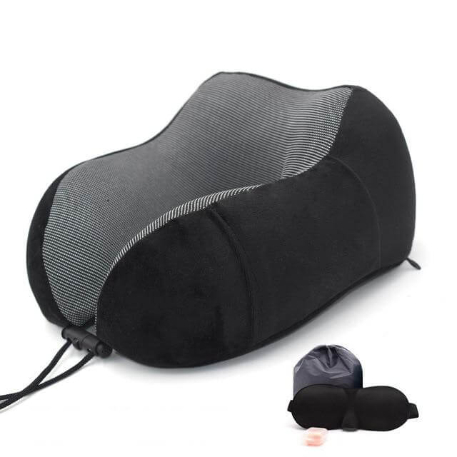 Shaped Soft Memory Foam Neck Pillow - MaviGadget