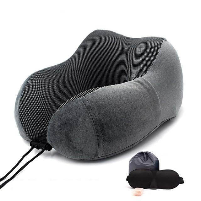 Shaped Soft Memory Foam Neck Pillow - MaviGadget