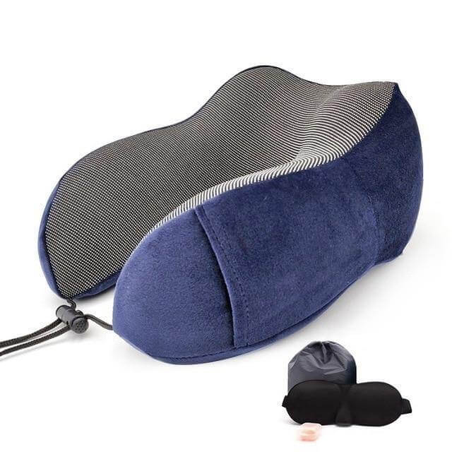 Shaped Soft Memory Foam Neck Pillow - MaviGadget
