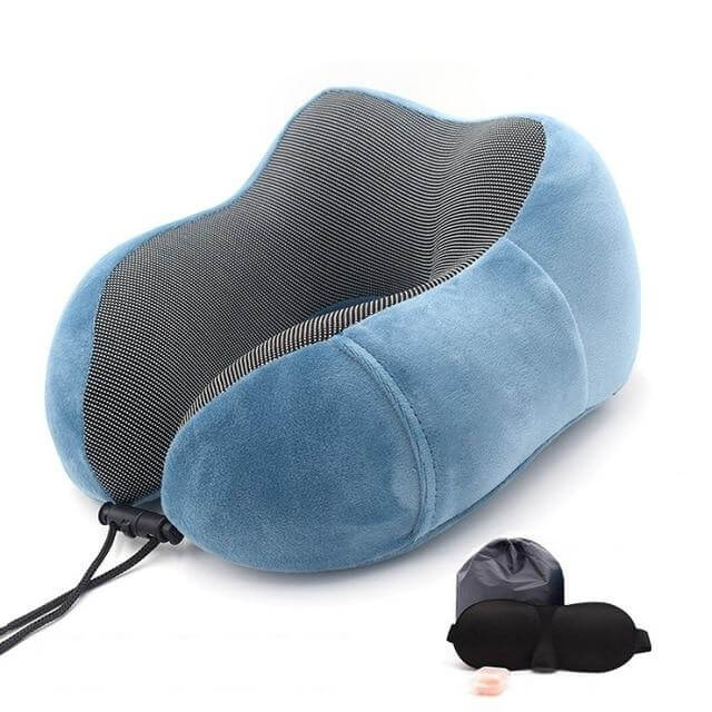 Shaped Soft Memory Foam Neck Pillow - MaviGadget