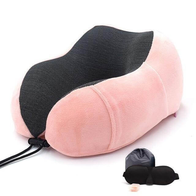 Shaped Soft Memory Foam Neck Pillow - MaviGadget