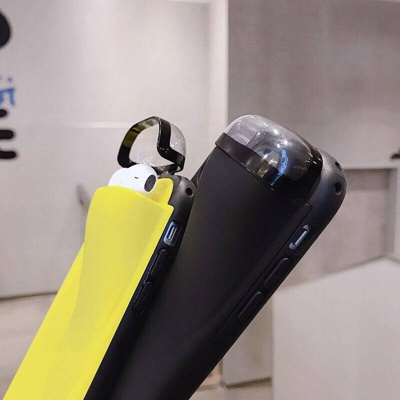 2 in 1 AirPods Storage iPhone Case - MaviGadget