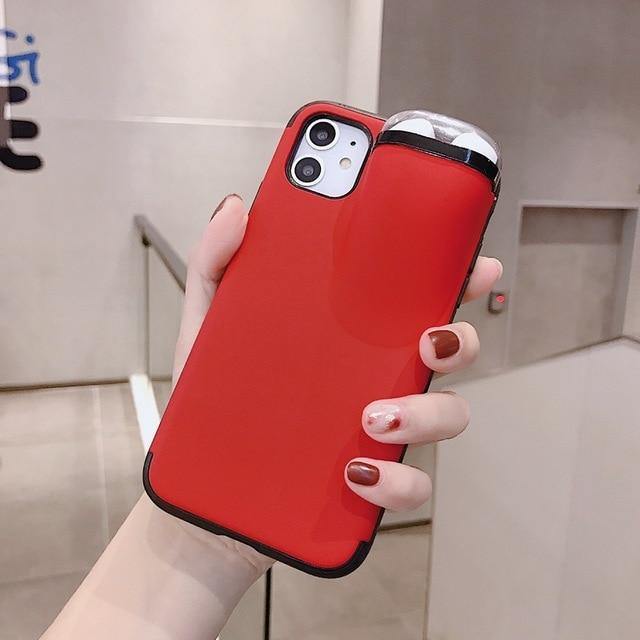2 in 1 AirPods Storage iPhone Case - MaviGadget
