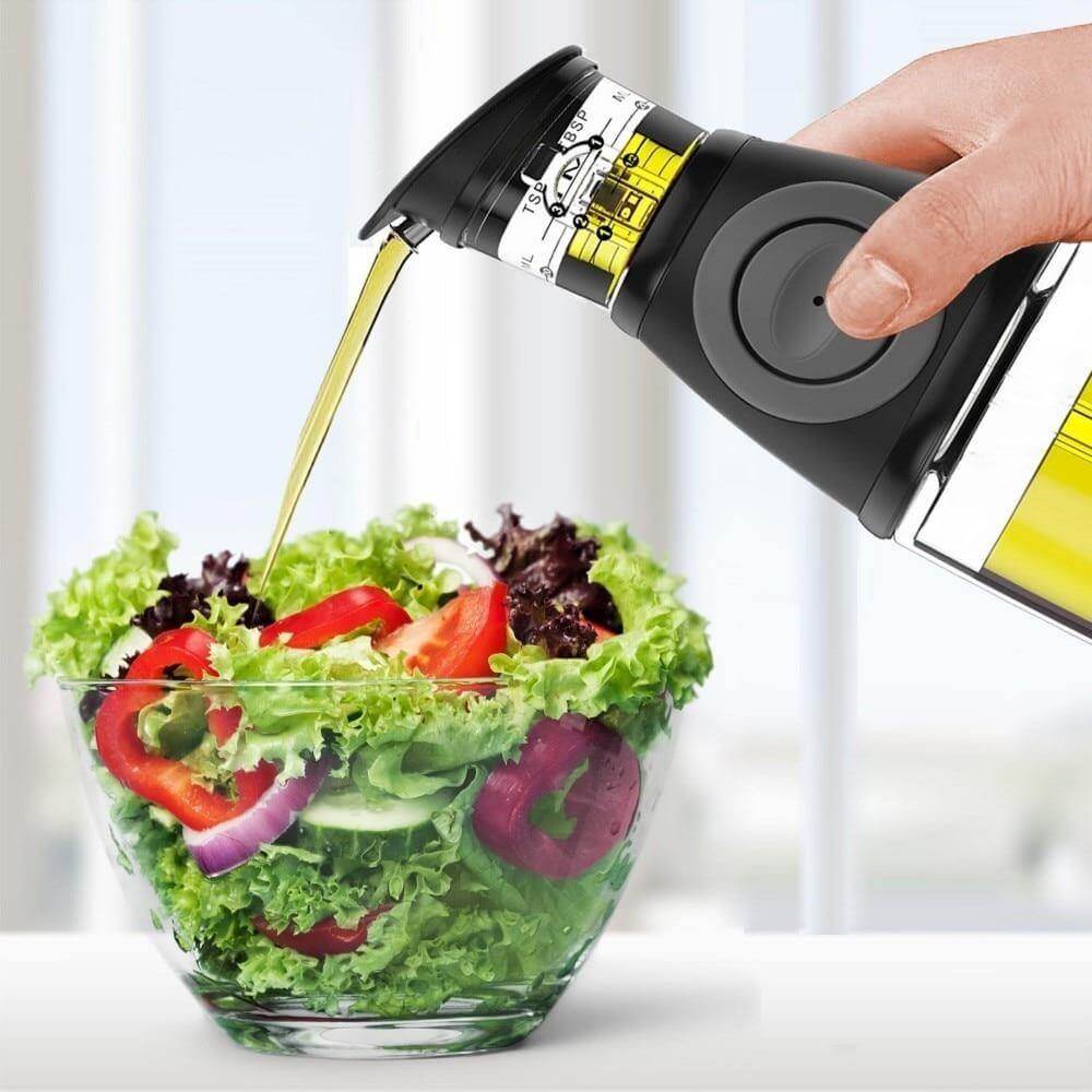 2pcs Drip-Free Olive Oil Dispenser Set - MaviGadget